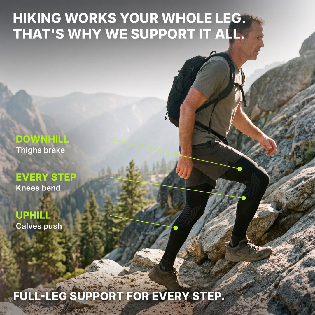 Hikers Leg Compression Sleeves