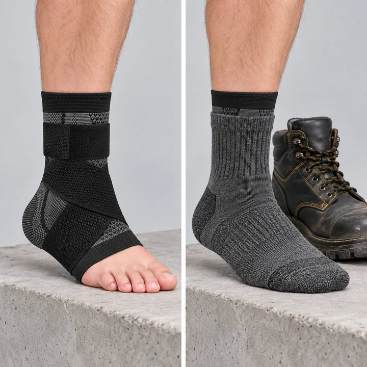 Fits under your sock,